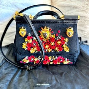 Dolce & Gabbana Sicily Sacred Heart Bag